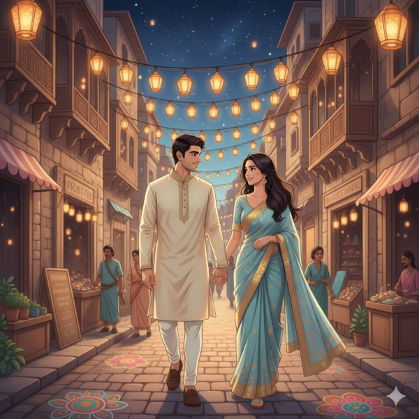 Personalized Couple’s Story Book